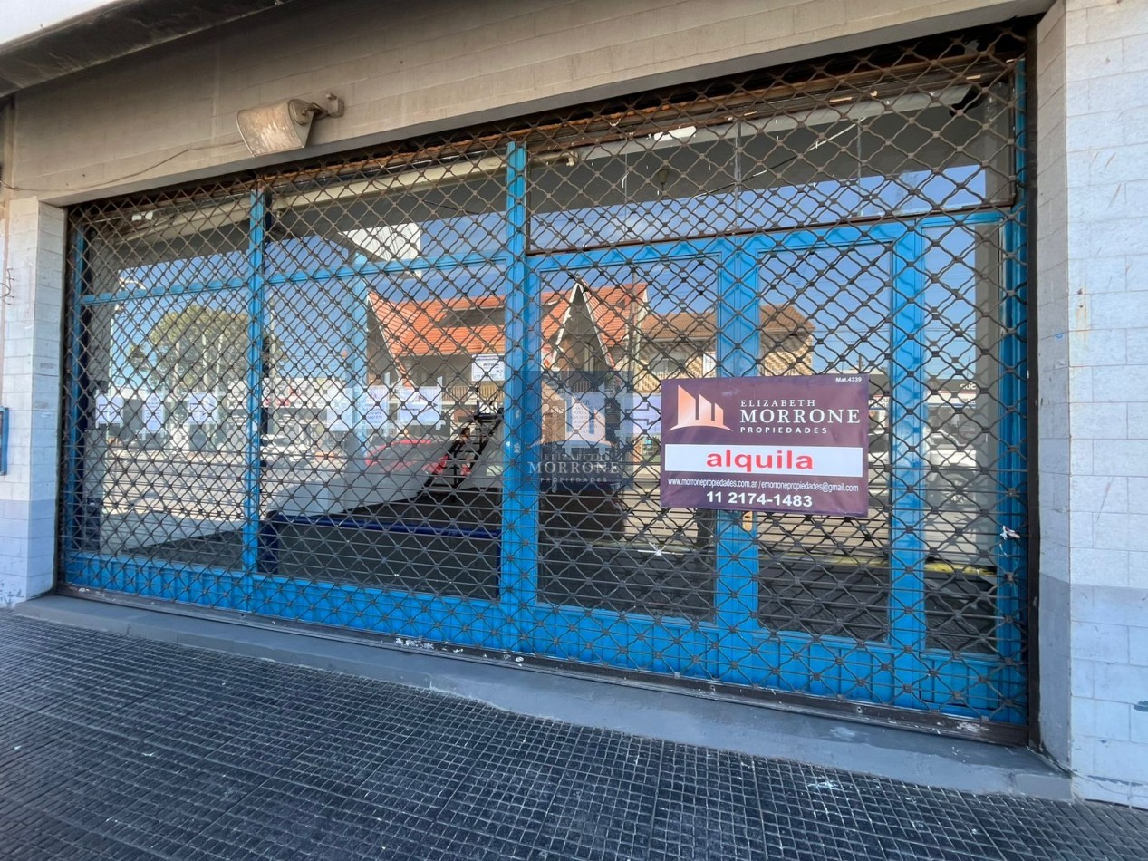 ALQUILER ESPECTACULAR LOCAL ZONA MUY COMERCIAL, AVENIDA EVA PERON 1486 -TEMPERLEY- 